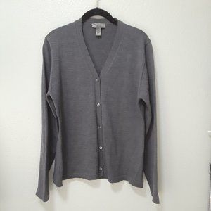 Giorgiolini Women's Extra Fine Merino Wool Cardi Y2K Style